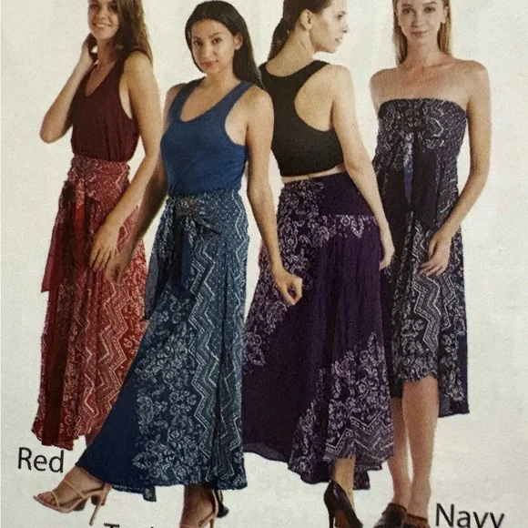 Elegant Purple Strapless Dress - Picture 2 of 4